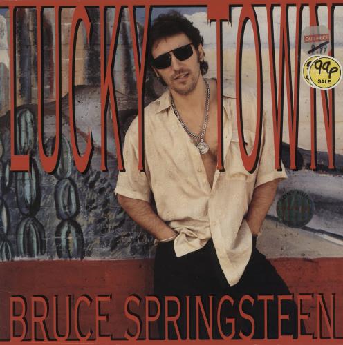Bruce Springsteen Lucky Town Dutch vinyl LP album (LP record